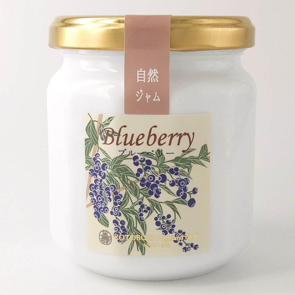 寿高原食品 自然ジャム ブルーベリー 220g