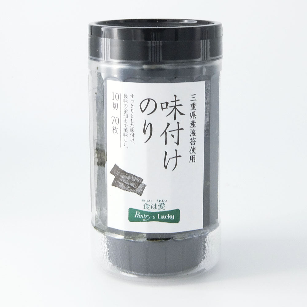 Pantry&Lucky 三重県産海苔使用 味付けのり 10切70枚 – パントリー