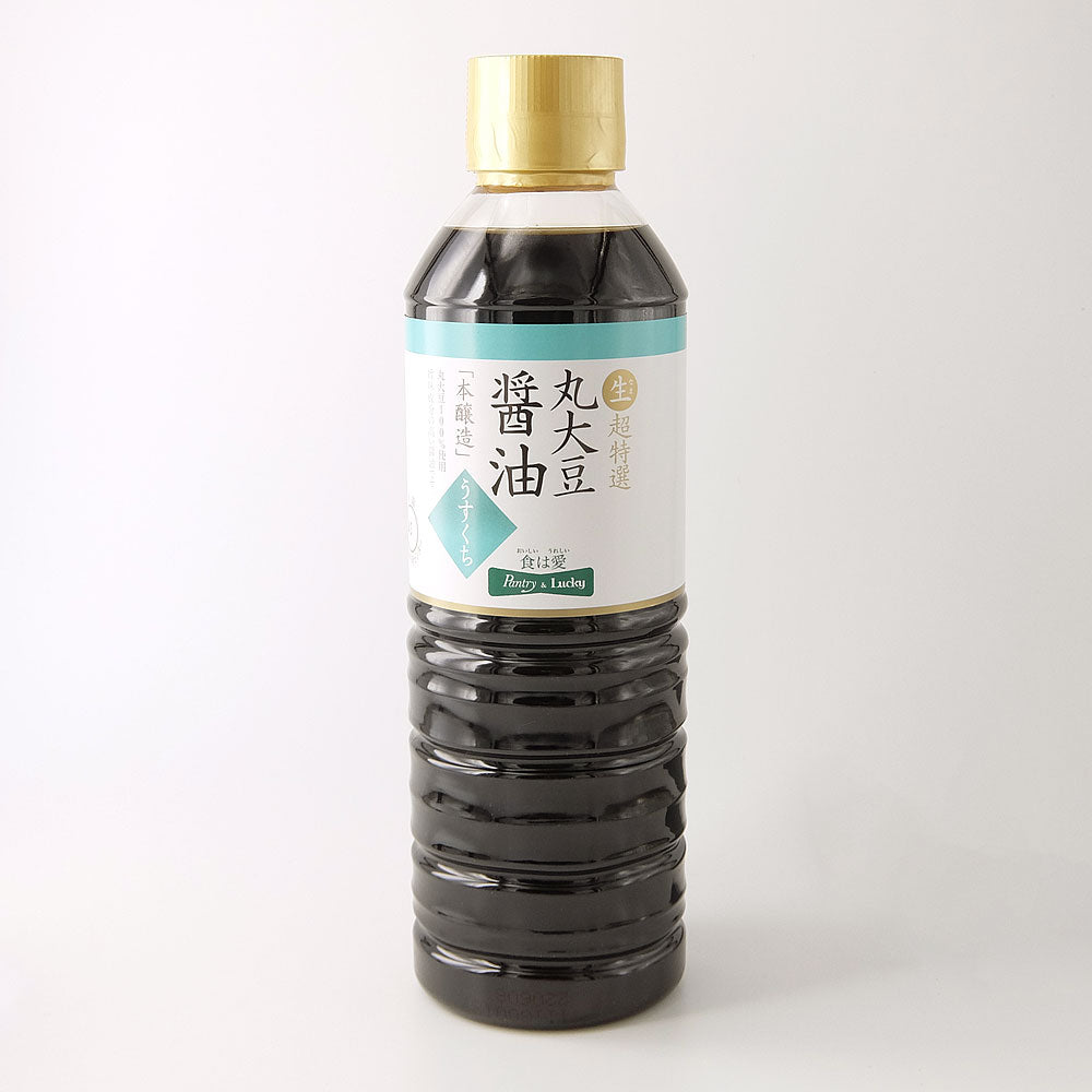 Pantry&Lucky 超特選丸大豆醤油 淡口 500ml