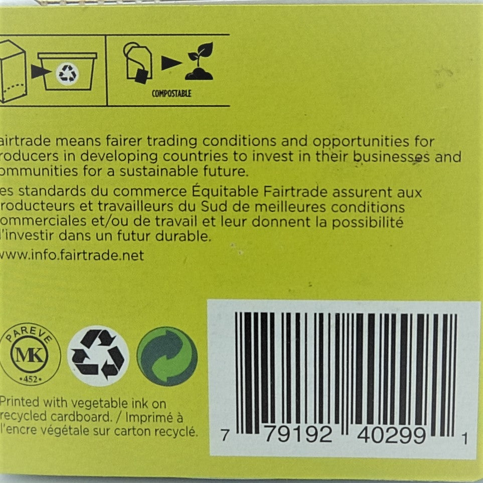 フォーオクロック 有機ココナツジンジャー 16包