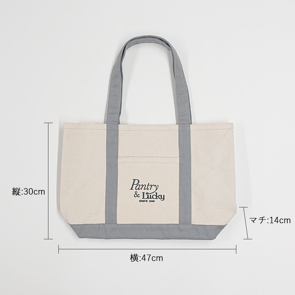 Pantry&Lucky キャンバスロゴバッグ