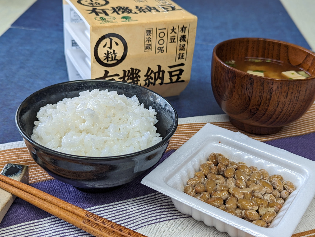 Pantry&Lucky 有機小粒納豆 40g×3個