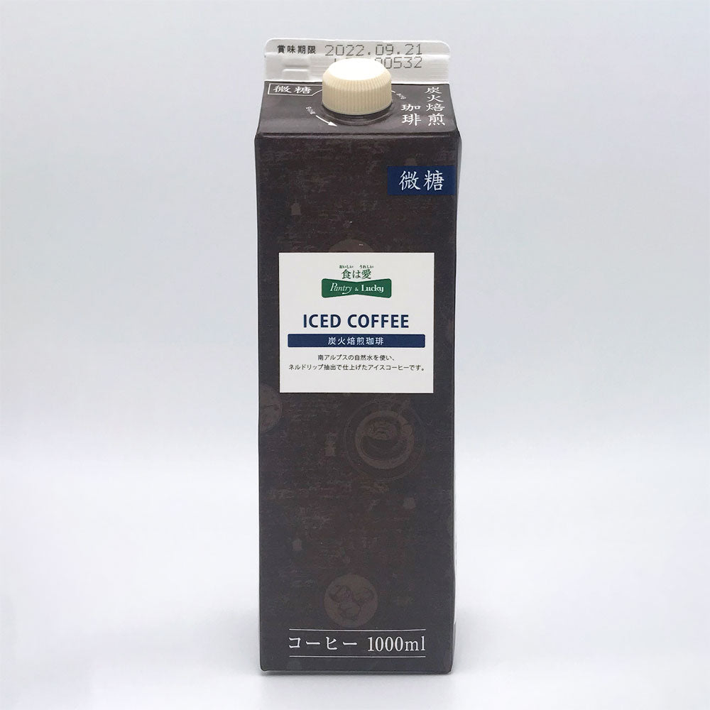 Pantry&Lucky 炭火焙煎珈琲 微糖 1000ml
