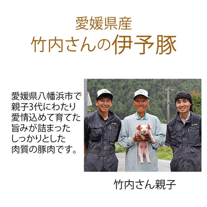 愛媛県産　伊予豚　焼肉用(ロース・バラ)