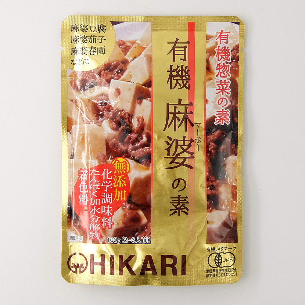 光食品 ヒカリ 有機麻婆の素 100g