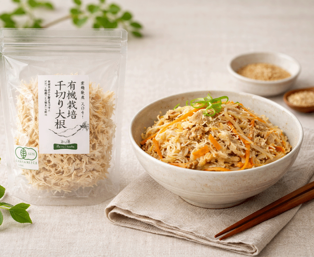 Pantry&Lucky 宮崎県産 天日干し 有機千切大根 30g