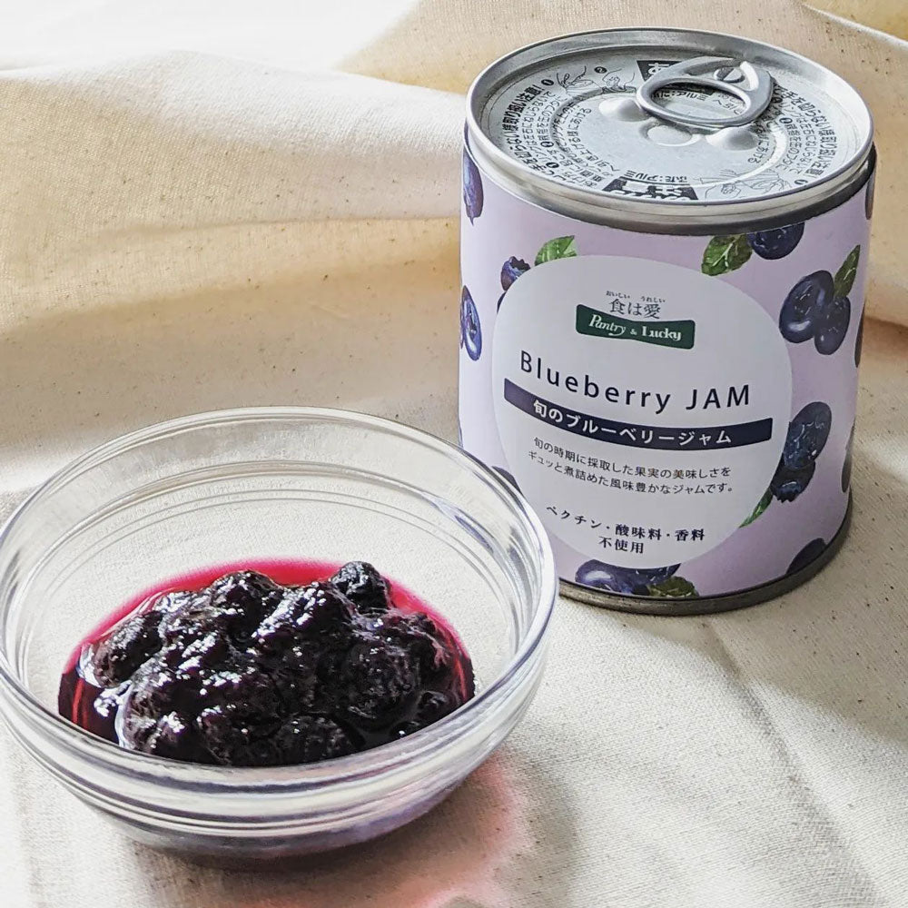 Pantry&Lucky 旬の粒ブルーベリージャム 380g