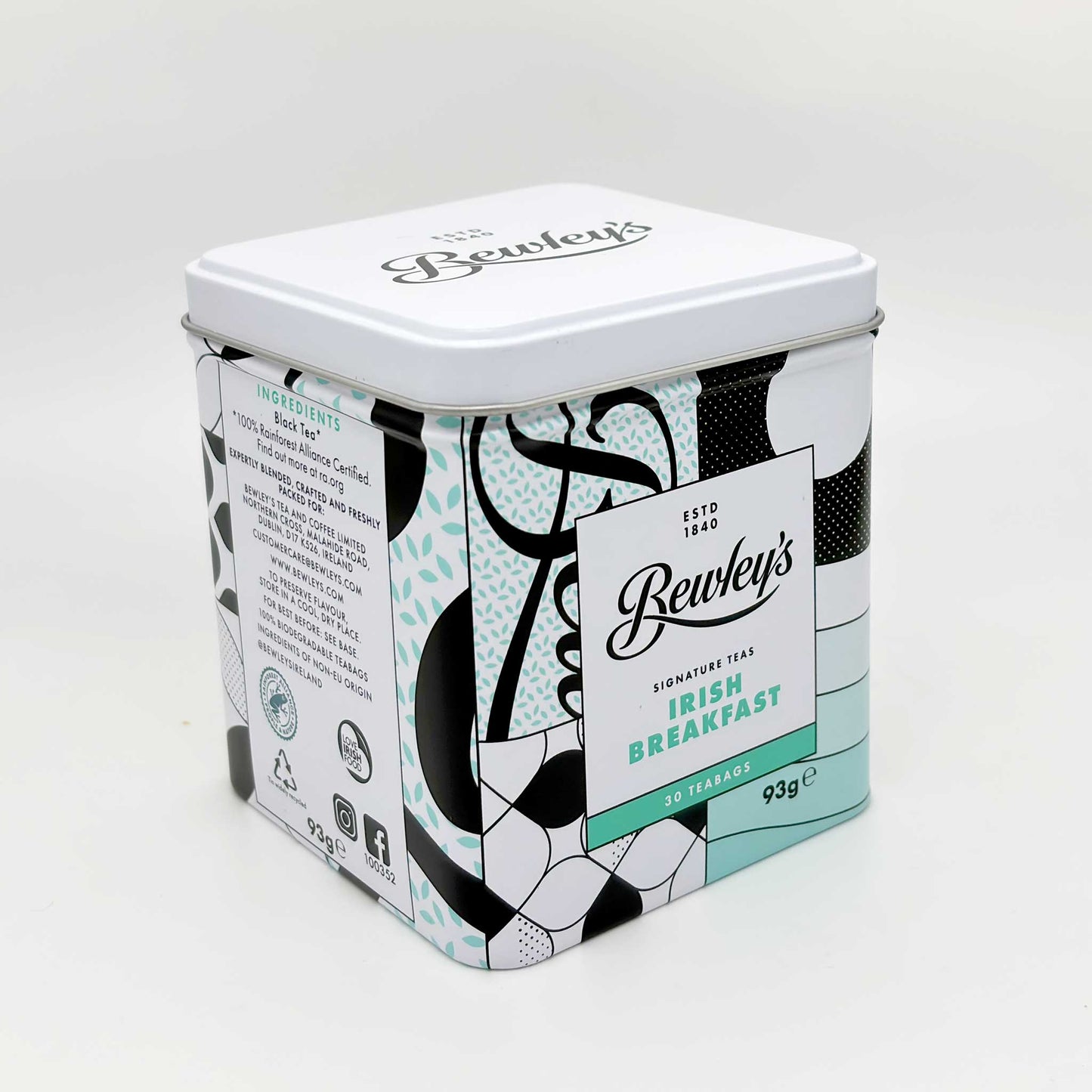 ビューリーズ　アイリッシュブレックファスト 缶入り 93g(3.1gx30包)