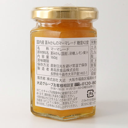 Pantry&Lucky 国内産夏みかんのマーマレードジャム 160g