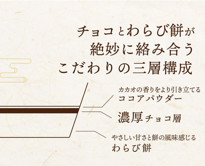 MOGANA チョコわらび餅 1箱