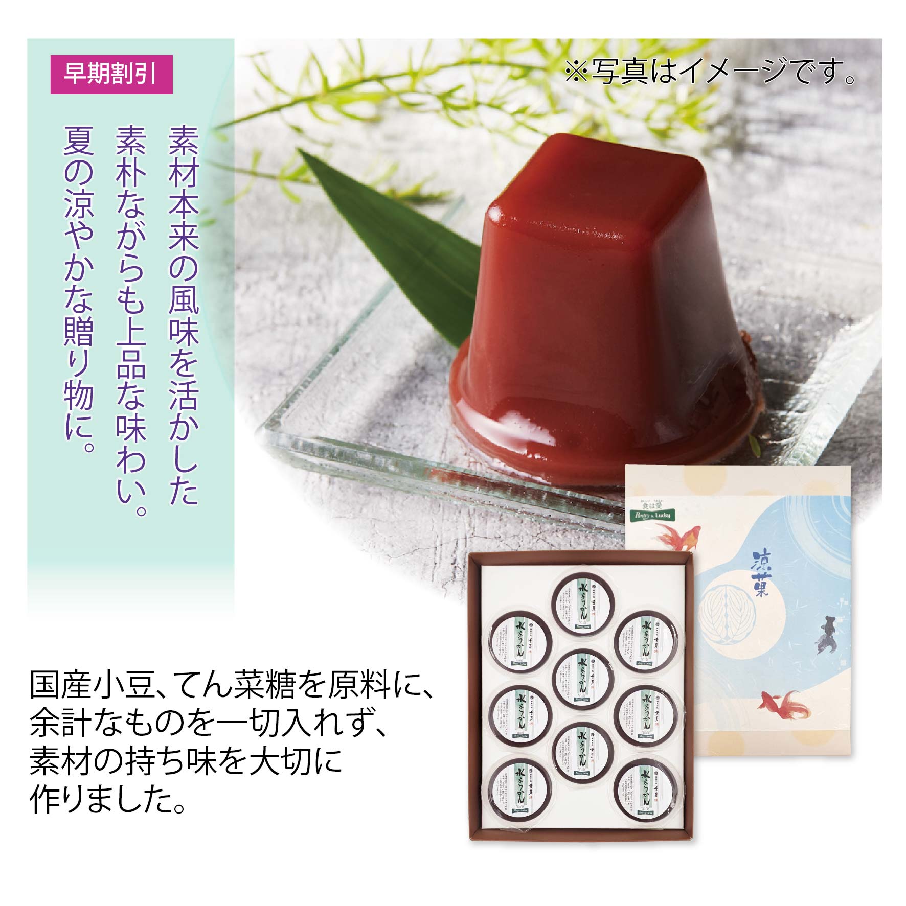 大阪府 幸月 水ようかん詰合せ 9個入 – パントリー＆ラッキー