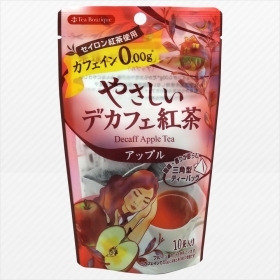 やさしいデカフェ紅茶 アップル 1 2g 10袋 日本緑茶センター