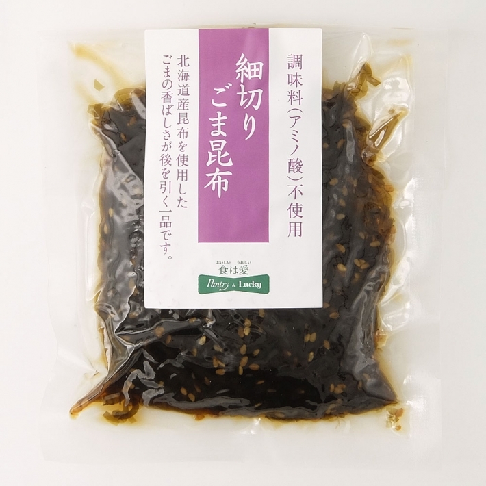 Pntry＆Lucky　細切りごま昆布　100g