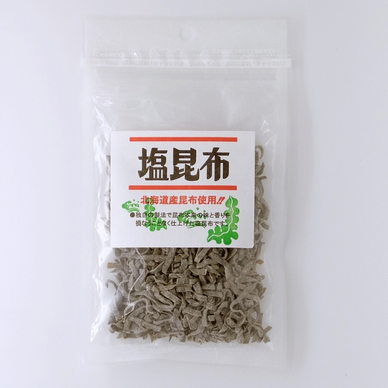 塩昆布 40g 化学調味料無添加 カドヤ パントリー ラッキーオンラインショップ