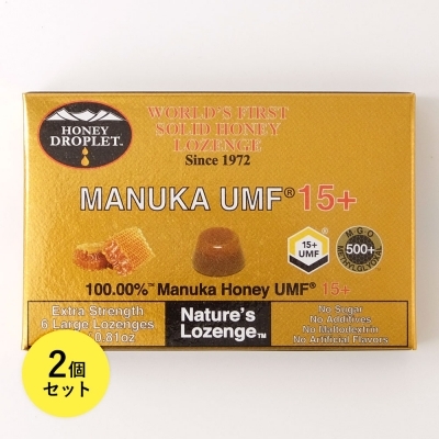 ハニージャパン ハニードロップレットマヌカハニーUMF15+ 6粒×2個セット