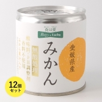 【欠品中】パントリー＆ラッキー 愛媛県産みかん 缶詰 295g×12個セット