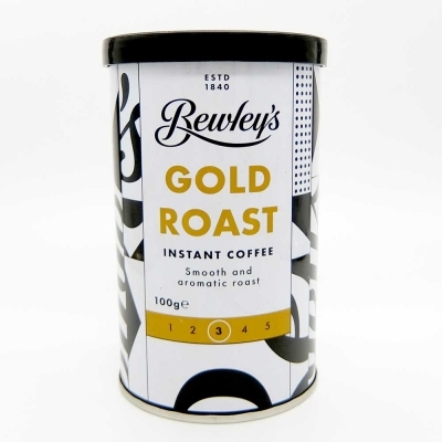 ビューリーズ　インスタントコーヒ－　ゴールドロースト缶 100g